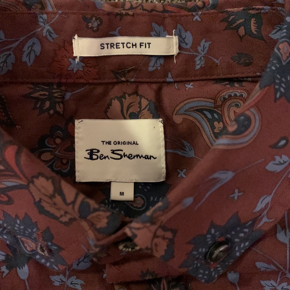 Ben Sherman Button Up Patterned Shirt - image 2